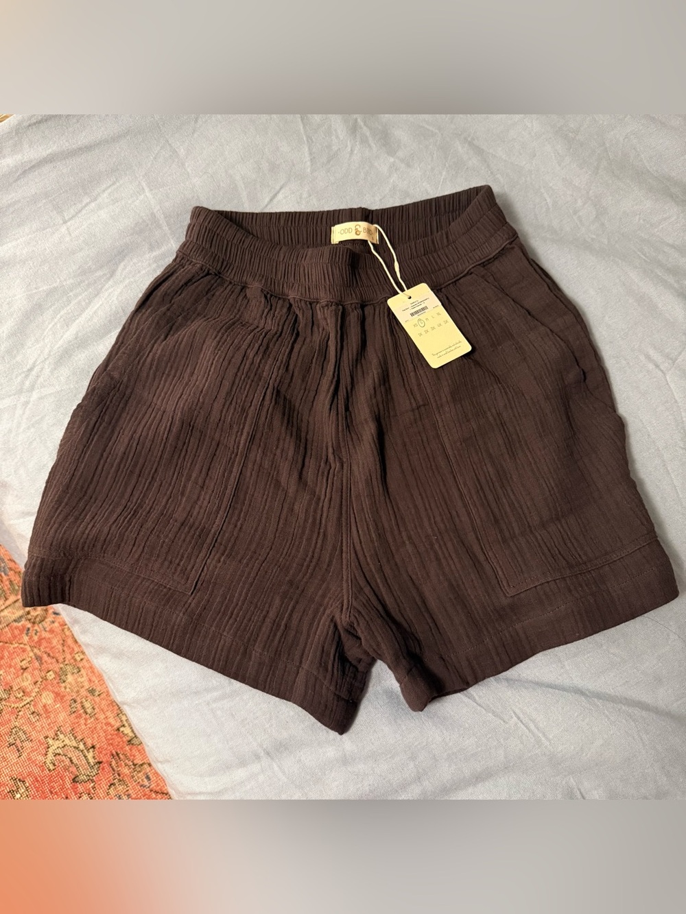 NWT Oddbird Kardeş Short Charcoal Small